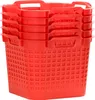 GreenLife Uni-Korb 25 kg, 10 Stück, drehstapelbar, rot Produktbild-Vorschau 4