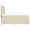 Boxspringbett mit Matratze Creme 140x200 cm Stoff Produktbild-Vorschau 7