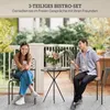 Outsunny Polyrattan Gartenmöbel Set, Outdoor Lounge Produktbild-Vorschau 4