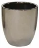 Mega Collections Blumentopf Emperor - rund - silber - D20 x Produktbild-Vorschau 1