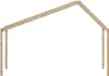 vidaXL Střecha na dětskou postýlku 203x80,5x142 cm z Náhled obrázku produktu 4