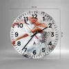 Wanduhr - Rund - Glasuhr - Frau Tanz Ballett Körper - Produktbild-Vorschau 3