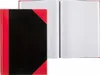 Idena Kladde kariert 96 Blatt 70g/m² schwarz/rot DIN A5 Produktbild-Vorschau 2