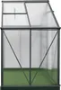 Westmann Aluminium Gewächshaus Flora 64 Anthrazit Produktbild-Vorschau 4