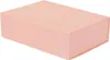 A pink gift box with a magnetic closure is shown from a slightly elevated side angle against a white background. Podgląd zdjęcia produktu