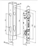Serrure à encastrer FORTYLOCK tout en inox 20mm pour profil Voir les images du produit 2