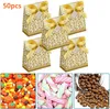 50 Stück Süßigkeiten Geschenkboxen, Golden Papier Produktbild-Vorschau 5