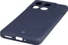 A dark blue phone case is shown against a white background. Produktbild-Vorschau