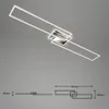 LED Deckenleuchte CCT  Dimmbar Fernbedienung 40W silber Produktbild-Vorschau 5