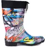 Ladeheid Damen Gummistiefel mit Stulpe LA-968 (Zeitung, 41) Produktbild-Vorschau 3