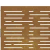 Cancello da giardino 105x155 cm in acciaio corten Design Anteprima dell’immagine prodotto 8