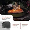 Victoria 31800 Griglia in ghisa per pizza, padella 25cm con Anteprima dell’immagine prodotto 3