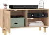 vidaXL TV-Schrank Braun 80x30x40 cm Massivholz Kiefer und Produktbild-Vorschau 3