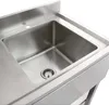 KuKoo Gastro Profi Edelstahlspüle Spültisch Spülbecken Produktbild-Vorschau 8
