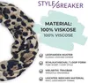 styleBREAKER Damen Loop Schlauchschal mit Leoparden Muster Produktbild-Vorschau 4