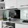 Küchenrückwand Spritzschutz Glas mit Motiv Nahaufnahme Produktbild-Vorschau 2