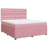 Boxspringbett mit Matratze Rosa 180x200 cm Samt Produktbild-Vorschau 3