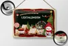 Blechschild Weihnachten Grüße LEICHLINGEN 30x20cm Produktbild-Vorschau 2