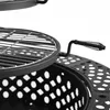 Relaxdays ohnisko, Ø 92 cm, 2 nastaviteľné rošty na Náhľad obrázku produktu 7