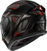 Casco Shark Skwal i3 Linik, nero/grigio/rosso, M (57/58) Anteprima dell’immagine prodotto 2