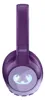 A close-up, studio shot of a purple wireless headset for children. Voir les images du produit