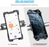 Fahrrad Motorrad Handy Halterung Halter Smartphone Produktbild-Vorschau 2