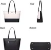YTL Damen Handtasche Tote Shopper 4-teiliges Set Groß Produktbild-Vorschau 3