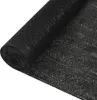 vidaXL Panneau de clôture noir 2x10 m HDPE 195 g/m Voir les images du produit 4