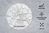 MuchoWow® Mauspad Mousepad Delmenhorst - Karte - Stadtplan Produktbild-Vorschau 2