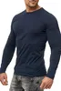 Mivaro Herren 3er Pack Langarmshirts aus Baumwolle - Produktbild-Vorschau 3