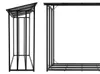 Juskys Kaminholzregal mit Dach 185x70x185 cm, 2,4 m³, Produktbild-Vorschau 11
