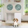 hjh LIVING box pre psov PAWHOME XL klietka pre psov MDF, Náhľad obrázku produktu 4