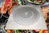 Innbee Ofenplatte 520x520mm Herdring Ofenringe Gusseisen Produktbild-Vorschau 3