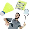 Set di volani da badminton, giallo, resistente, Anteprima dell’immagine prodotto 1