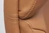 AMSTYLE Designer Bürostuhl Bezug Echtleder Caramel Produktbild-Vorschau 7