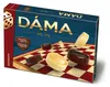 Dáma + mlýn dřevěné kameny společenská hra v krabici Náhled obrázku produktu 3