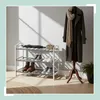 Scaffale per scarpe Relaxdays, A x L x P: 48 x 70 x 25 cm, Anteprima dell’immagine prodotto 2