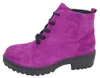 Waldläufer H-Luise Damenschuhe Schnürer Stiefel Violett Produktbild-Vorschau 3