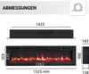 BALDERIA Elektrokamin Leif 60" | 3in1 Stand-, Wand- oder Produktbild-Vorschau 6
