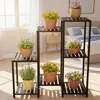 Relaxdays Blumenregal aus Metall, 7 Ablagen für Blumen- & Produktbild-Vorschau 3