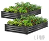 VEVOR, jardinera elevada de metal, 6 x 3 x 2 pies, caja de Vista previa de la imagen del producto 2