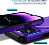 Magnetické pouzdro pro iPhone 14 Pro Max, dvouvrstvé odolné Náhled obrázku produktu 7