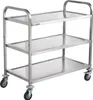 VEVOR Küchenwagen, 3 Ebenen, Laborwagen mit 204,1 kg Produktbild-Vorschau 1