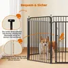 Yaheetech 6-teilliger Welpenauslauf Hundelaufstall 100 cm Produktbild-Vorschau 5