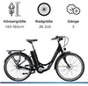Vélo électrique Zündapp Green 2.7 E, 26 pouces, 3 vitesses, Voir les images du produit 4