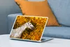 MuchoWow® Laptop Aufkleber Sticker Cover Pferd - Laub - Produktbild-Vorschau 4