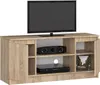 TV Schrank AKORD Fernsehkommode 120 cm Sonoma-Eiche 2 Türen Produktbild-Vorschau 2