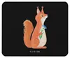 Mr. & Mrs. Panda Mousepad Eichhörnchen Blume - Schwarz - Produktbild-Vorschau 1