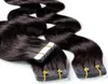 hair2heart Tape Extensions Echthaar Gewellt - 10 Tapes 2.5g Produktbild-Vorschau 1