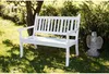 Bank Hohenzollern, 115 cm, weiß Kunststoff weiß, 2-sitzig Produktbild-Vorschau 9